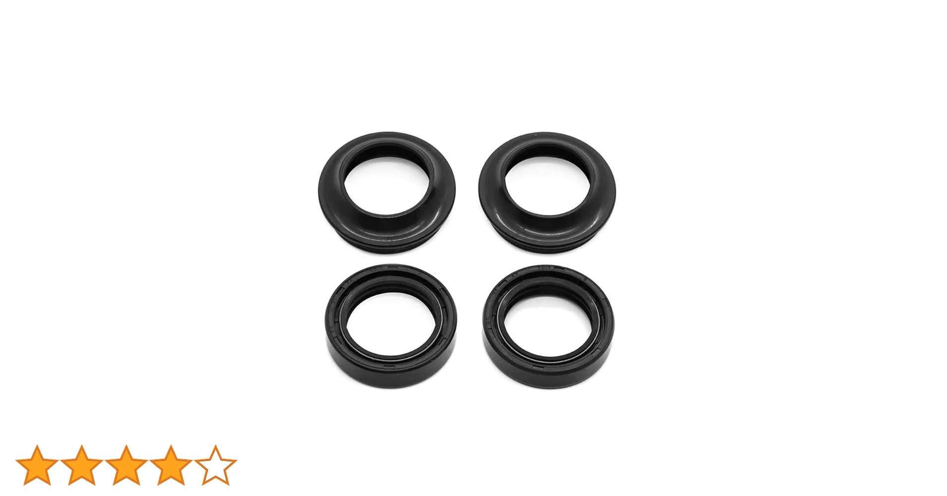 ホンダ純正 エイプ フォークシール、オイル付きフルセット 新品 送料込み Amazon | ALPHA RIDER 汎用 31mmx43mmx10.5mm フロントフォーク